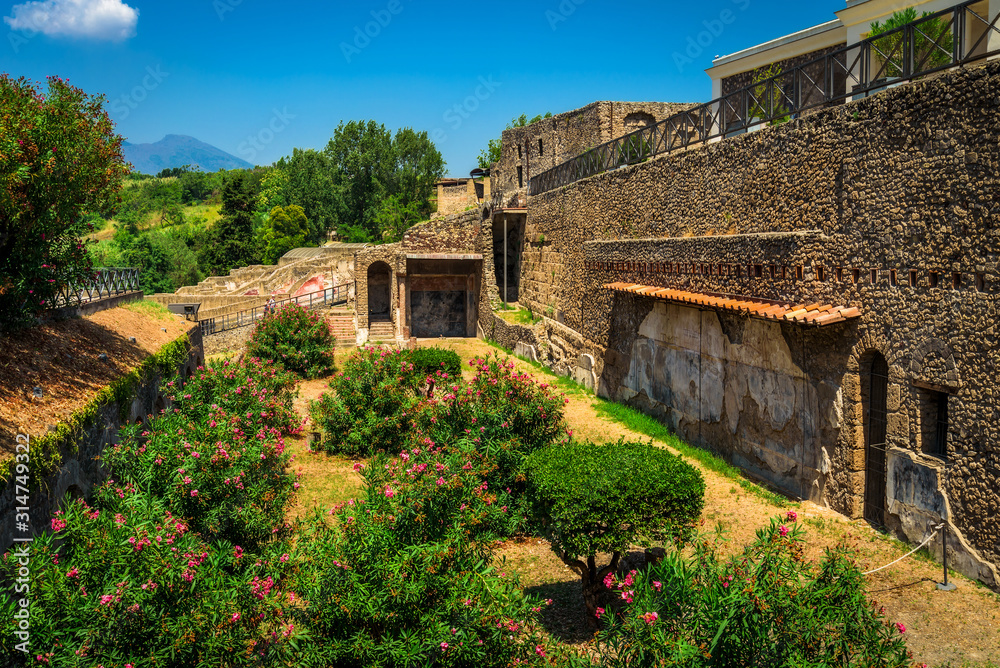 Italy - Outside the City Walls - Ruins of Pompeii
