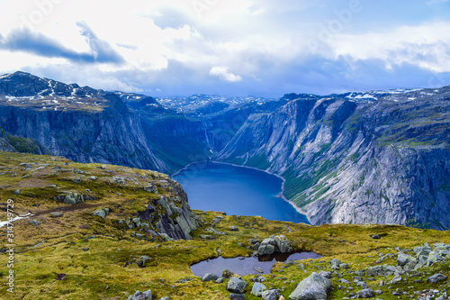 Hiking Trip to Trolltunga, Norway.