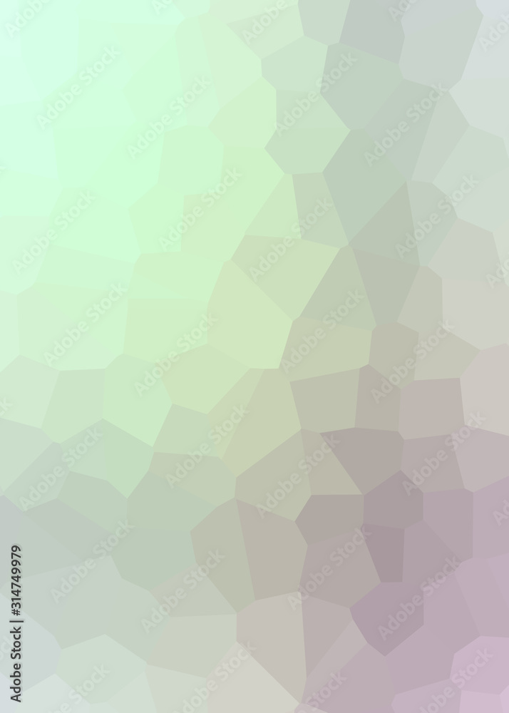 Obraz premium Abstract Low Polygon gradient Generative Art background illustration