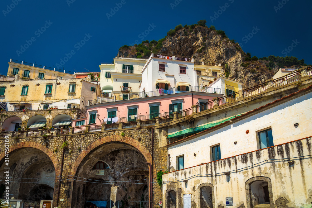 Italy - Villas on the Cliffside - Amalfi Coast