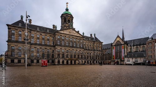 Netherlands - Ornate Builiding at the Main Plaza