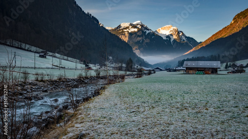 Switzerland - River Through the Valley - Interlaken