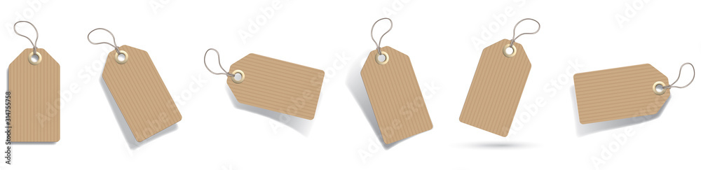 ÉTIQUETTE PROMO PAPIER KRAFT
