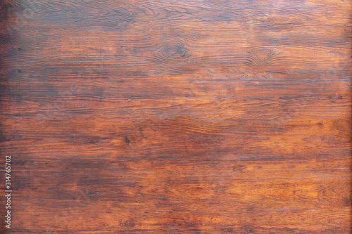 Warm wooden texture. Brown wooden background.