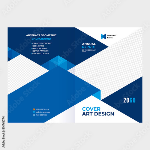 Cover design, creative layout of the magazine page, booklet, catalog, cover layout of the company's annual report