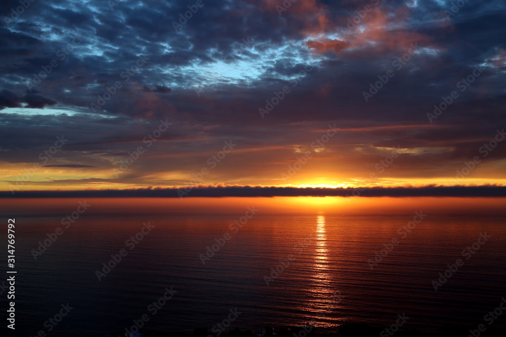 Obraz premium Stunning CA Sunset