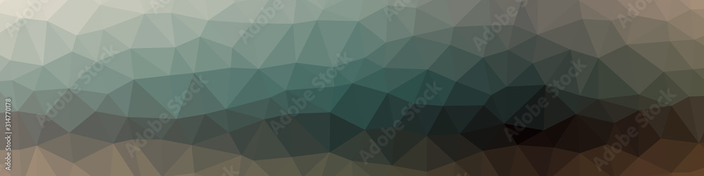 Obraz premium Abstract Low Polygon gradient Generative Art background illustration