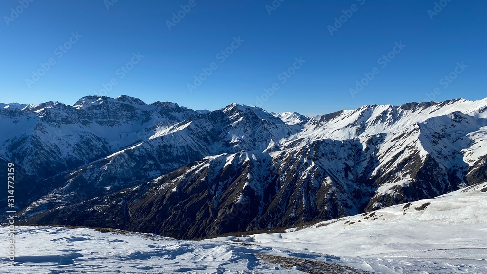 Obraz premium mountains in winter