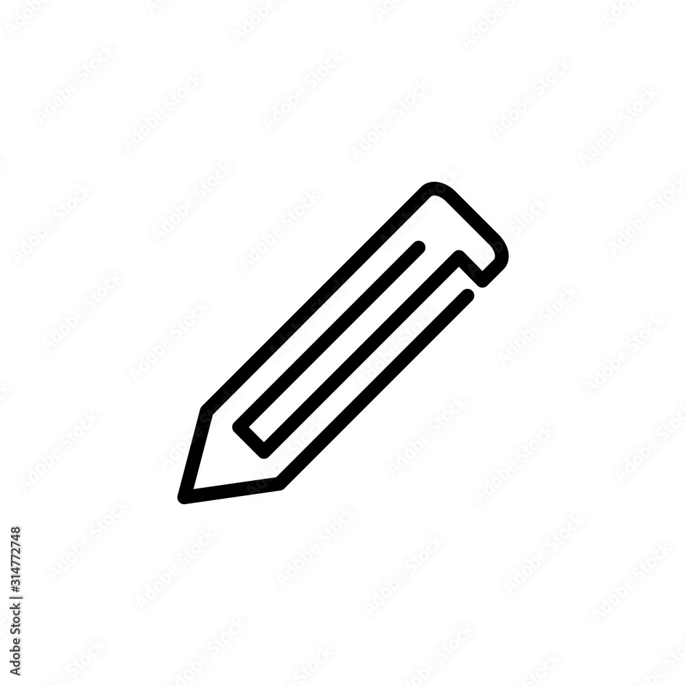 Pencil icon template