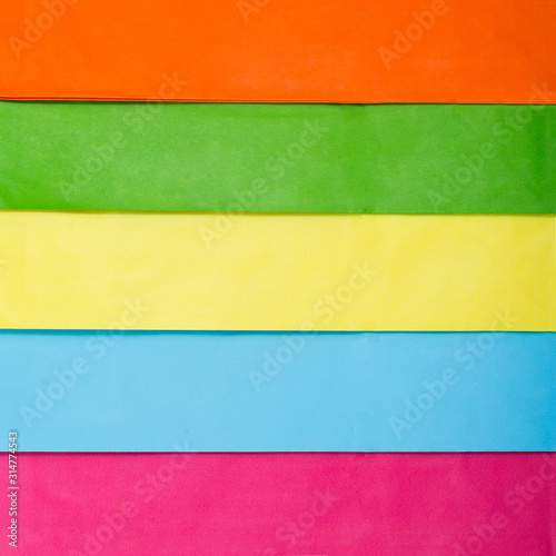 Striped colorful paper texture as background