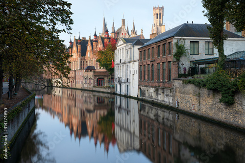 Early morning in Bruges, Belgium © alfotokunst