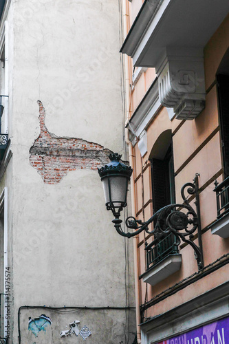 Urban landscape in Madrid.