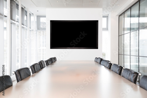 Принти на полотні Meeting boardroom in high class office