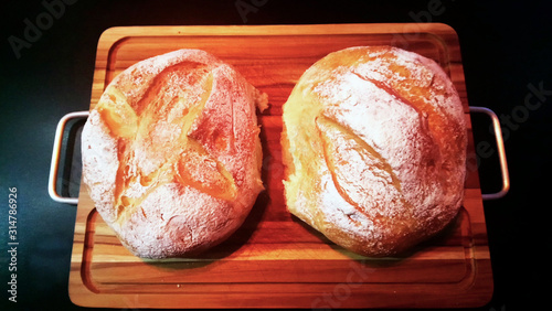 bread made with levan photo