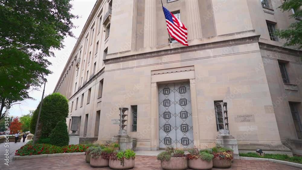 US - Washington DC - Department of Justice building US - Washington DC - Department of Justice building