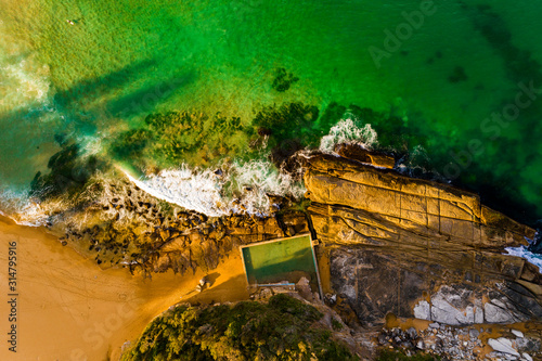 Whale and Palm beach, Sydney Australia photo