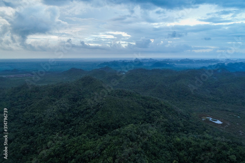 Misty Mayan Mountains in Central America