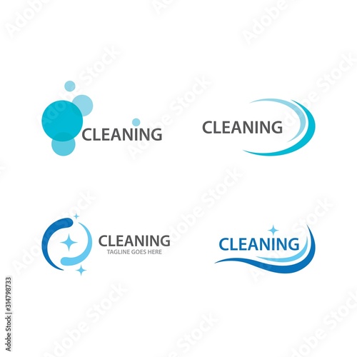 Cleaning logo and symbol
