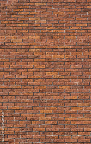 Natural brick wall texture pattern