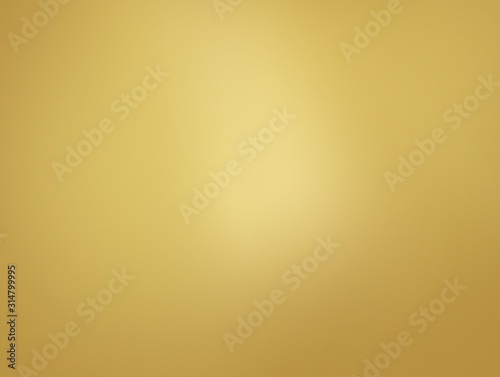 gold gradient abstract background. Golden polish metal with soft glowing backdrop illustration texture for new year, christmas, Chinese New Year, valentine, event, festival 