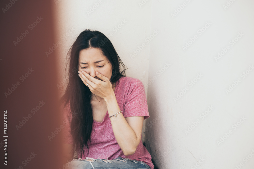 panic attacks alone young woman sad fear stressful depressed emotion.crying begging help.stop abusing domestic violence,person with health anxiety,people bad frustrated exhausted feeling down panic attacks alone young woman sad fear stressful depressed emotion.crying begging help.stop abusing domestic violence,person with health anxiety,people bad frustrated exhausted feeling down