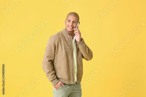 Stylish African-American ma...