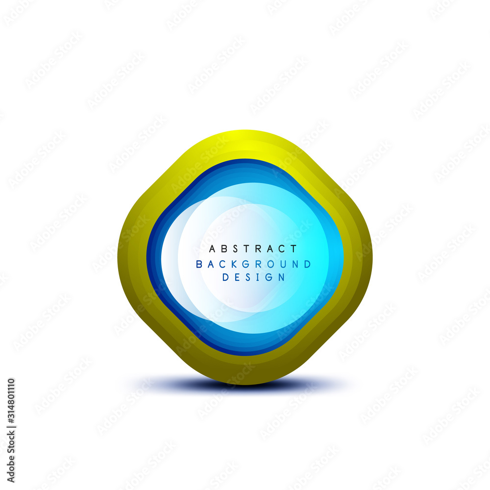 Square geometric banners with 3d smooth blend effect. Digital technology trendy icon design. Vector Illustration For Wallpaper, Banner, Background, Card, Book Illustration, landing page Square geometric banners with 3d smooth blend effect. Digital technology trendy icon design. Vector Illustration For Wallpaper, Banner, Background, Card, Book Illustration, landing page