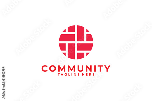 brick logo icon vector isolated