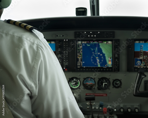 Pilot of a small charter aircraft