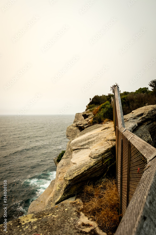 View of The Gap ocean cliff at the Watsons Bay of Sydney View of The Gap ocean cliff at the Watsons Bay of Sydney