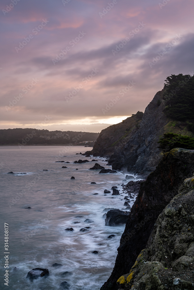 The Lands End Labyrinth at Dawn