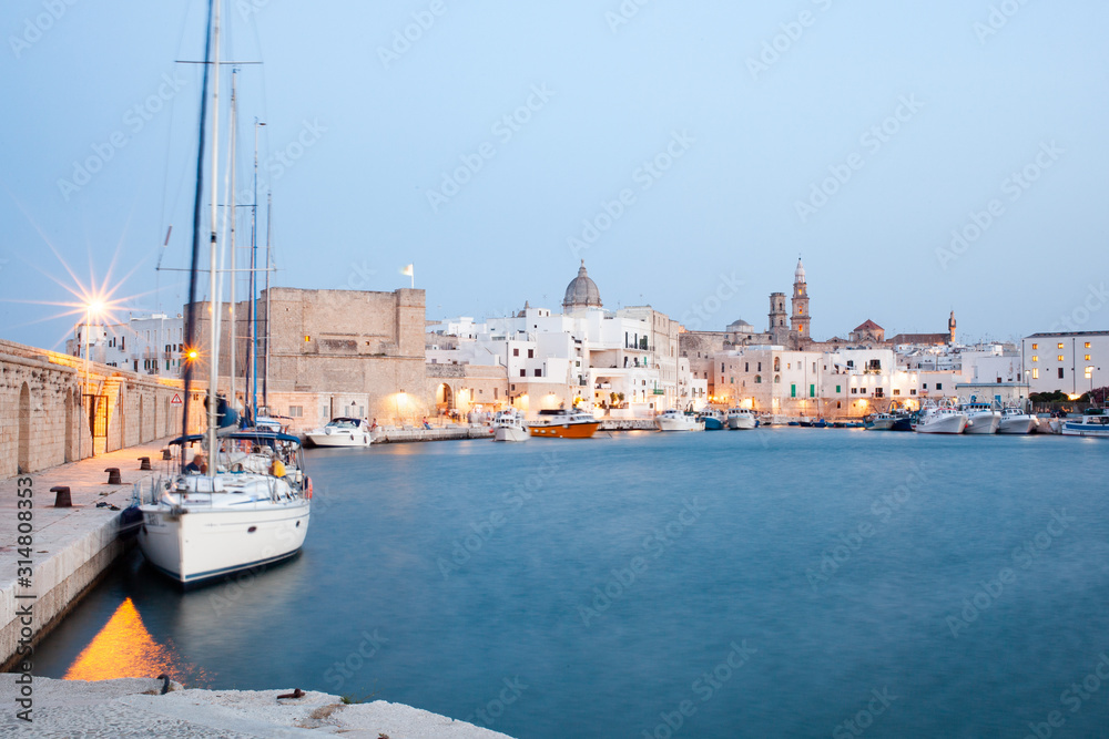 traditional houses in Monopoli Apulia Italy