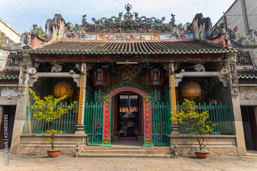 Chua Ba Thien Hau temple in Ho Chi Minh City, Vietnam