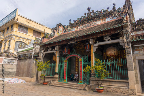 Chua Ba Thien Hau temple in Ho Chi Minh City, Vietnam