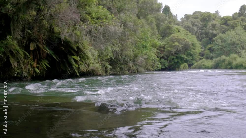 The Kaituna River flows from lake Rotorua all the way to the coast. The Kaituna River flows from lake Rotorua all the way to the coast.