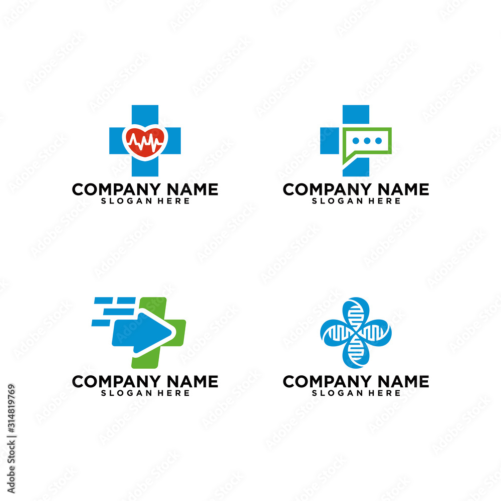 Medical & Healthcare logo template. Medical icon. Medical & Healthcare logo template. Medical icon.