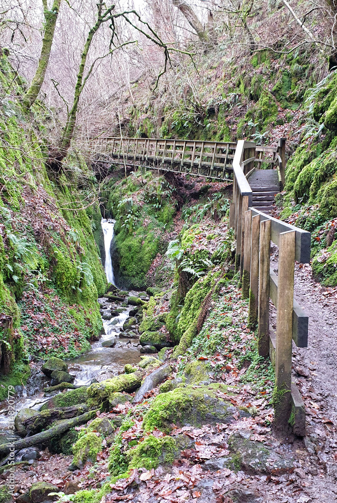 Dollar Glen Circuit in Scotland, UK