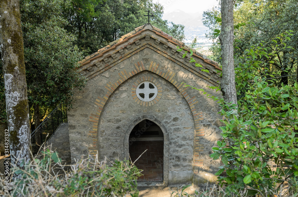 Prayer temples in which St. Francis of Assisi prayed