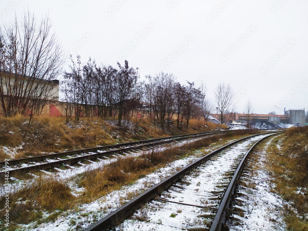 Fototapeta premium Railway