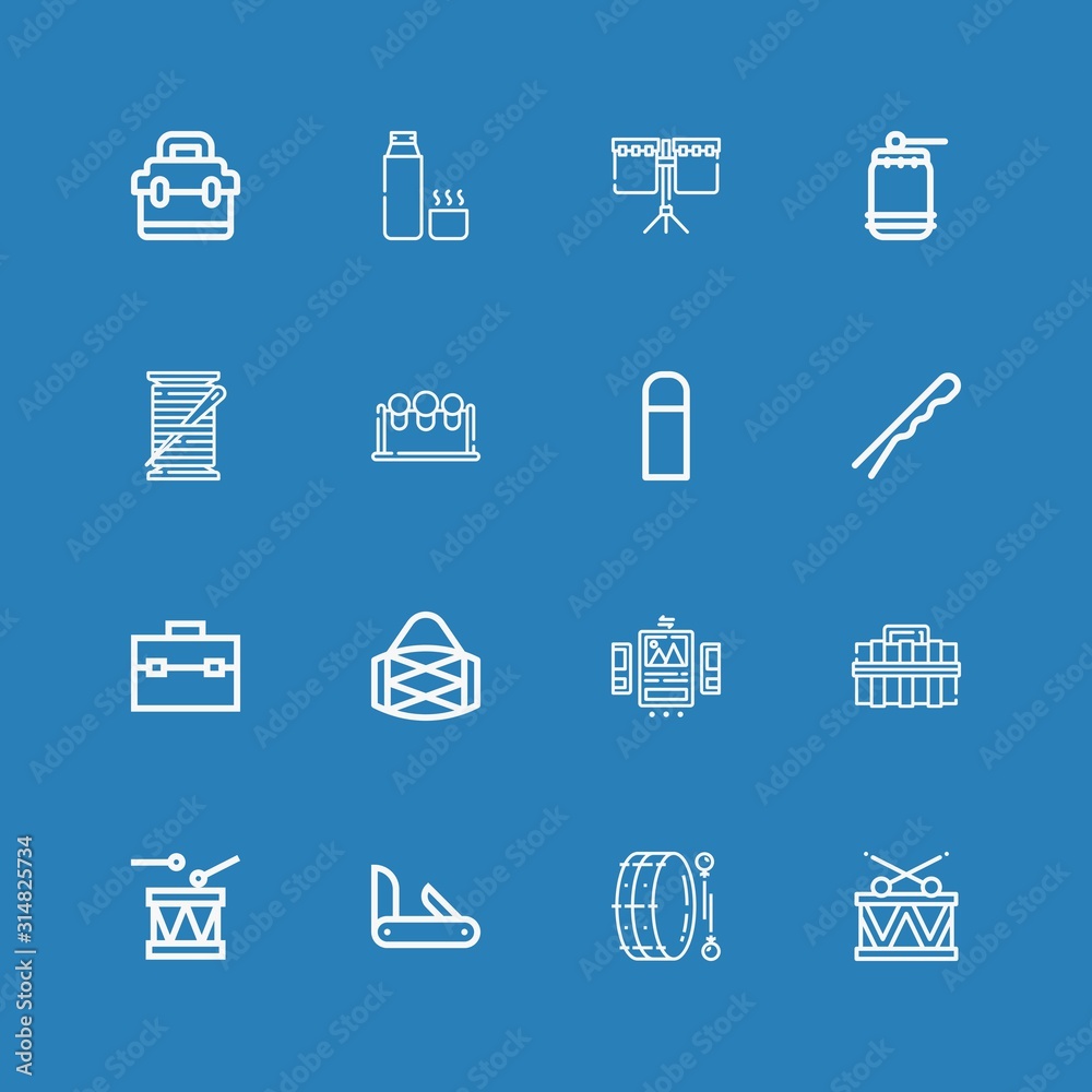 Editable 16 kit icons for web and mobile Editable 16 kit icons for web and mobile