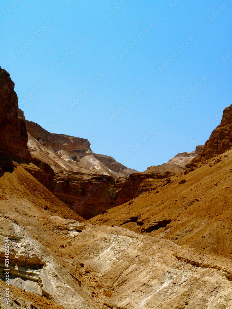 Rocky Mountain Landscape in Israel