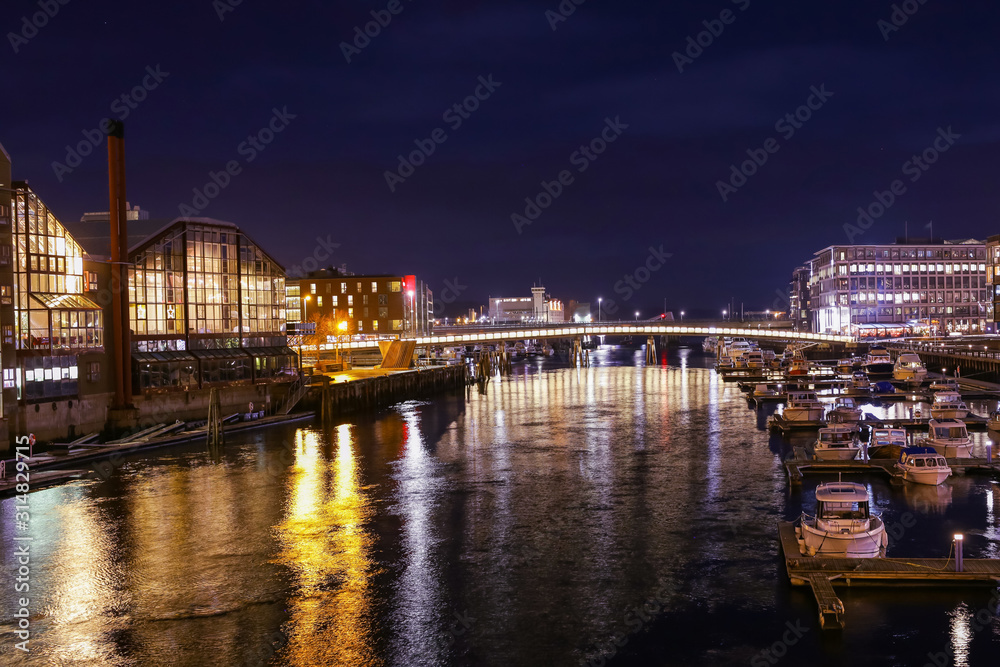 Fototapeta premium Nighty Trondheim