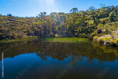 Natural pond to swim in Australia