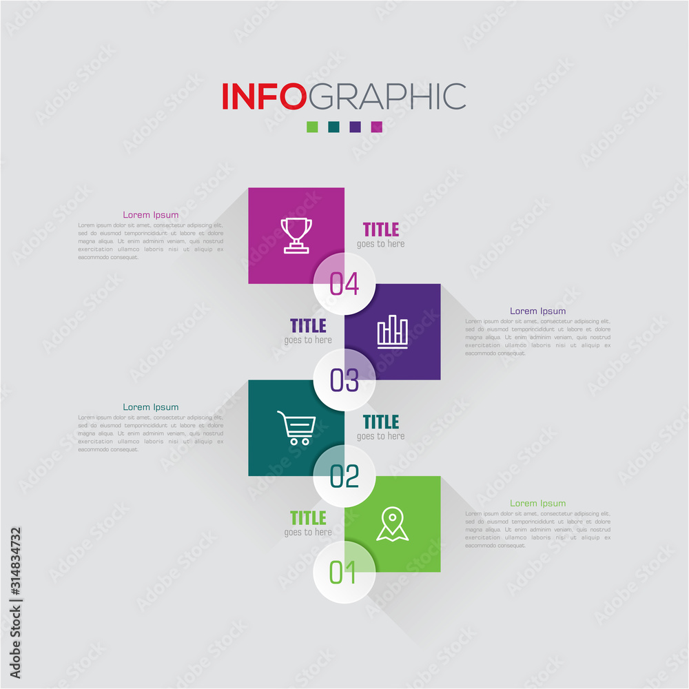 Business data visualization. Infographic element with icons and options or steps. Can be used for process, presentation, diagram, workflow layout, info graph, web design. Vector business template. Business data visualization. Infographic element with icons and options or steps. Can be used for process, presentation, diagram, workflow layout, info graph, web design. Vector business template.