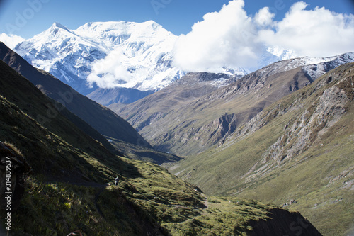 Beautiful Gangapurna glacier.