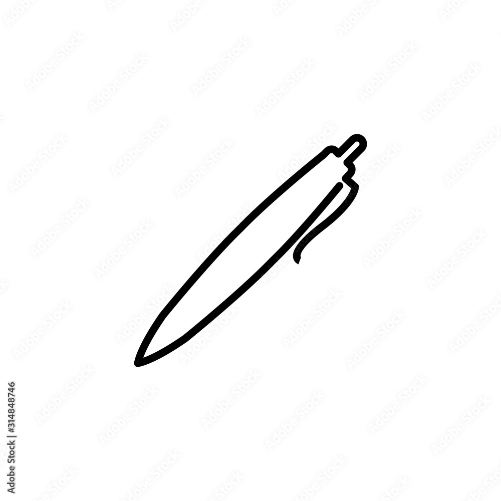 Pen icon design Pen icon design