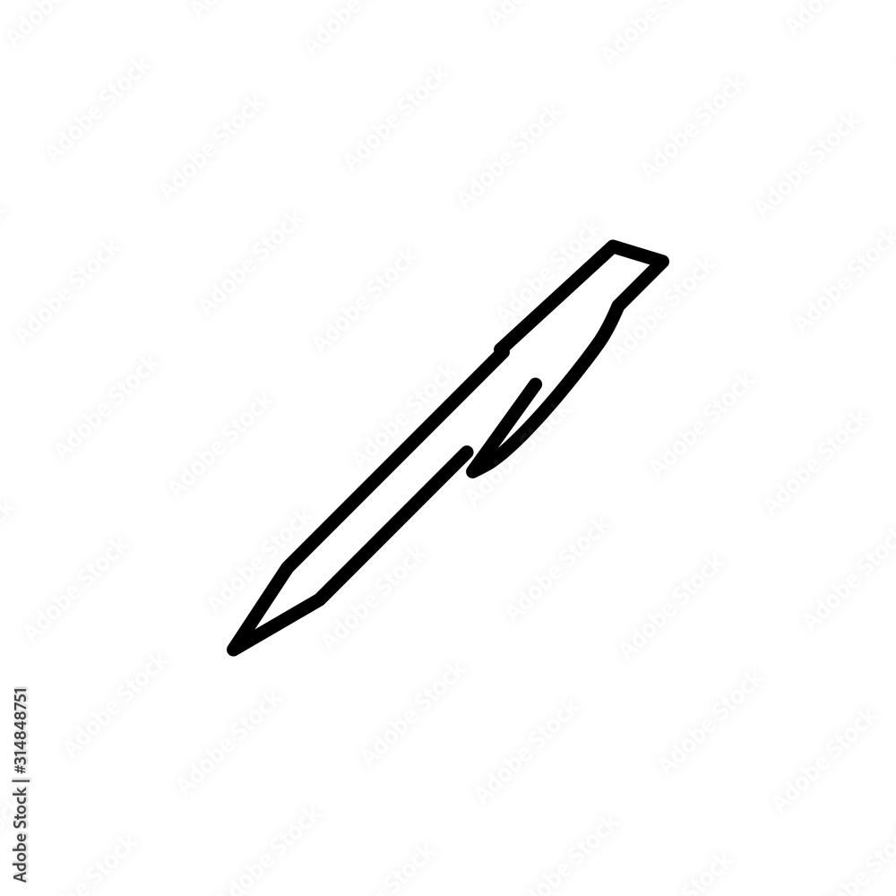Pen icon design Pen icon design