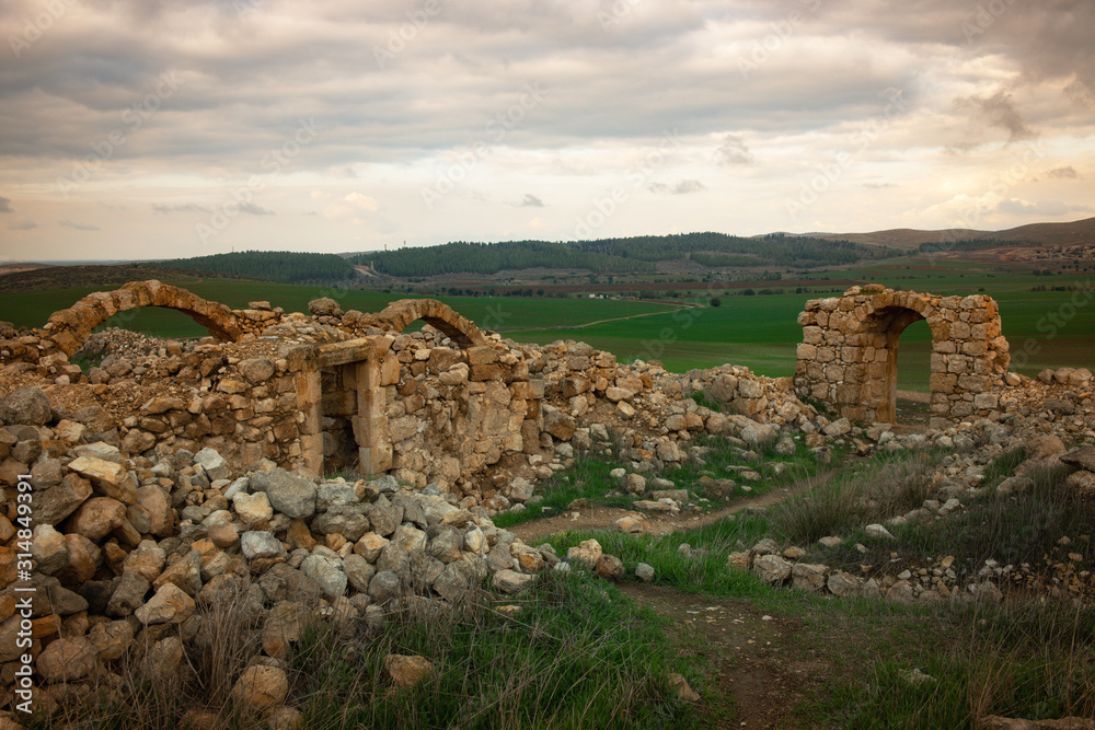 Horbat Zak ( Arabic : Khirbet a-Zak) is an archeological mound located north of Kibbutz Lahav.