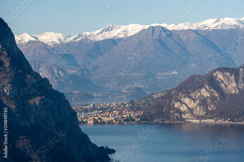 Panorama dal Monte Barro, Galbiate, Lombardia
