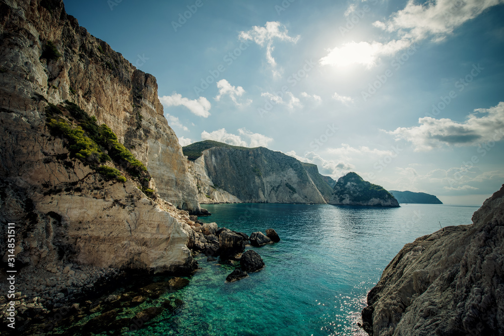 Plakaki Beach in Zakynthos Greece